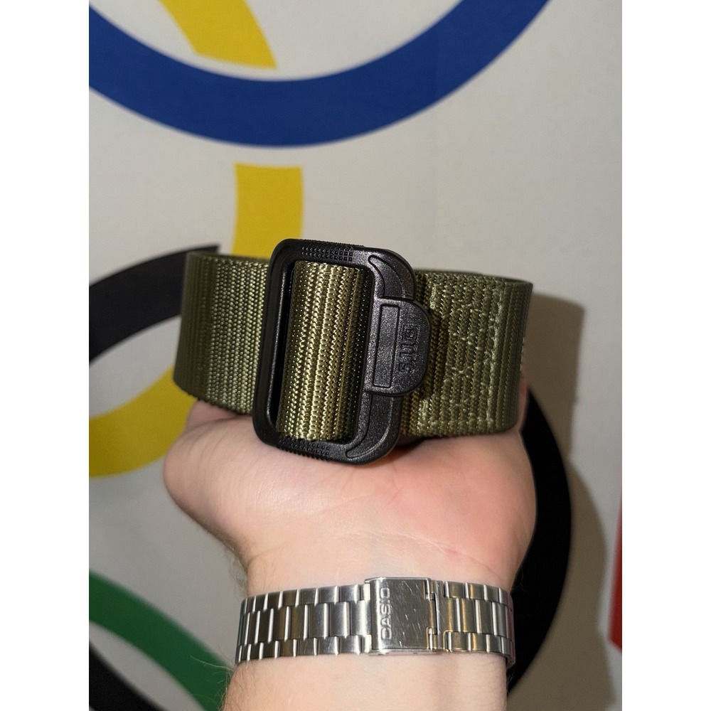 5.11 Tactical Belt TDU Green Model 59552 Size Large 36-38